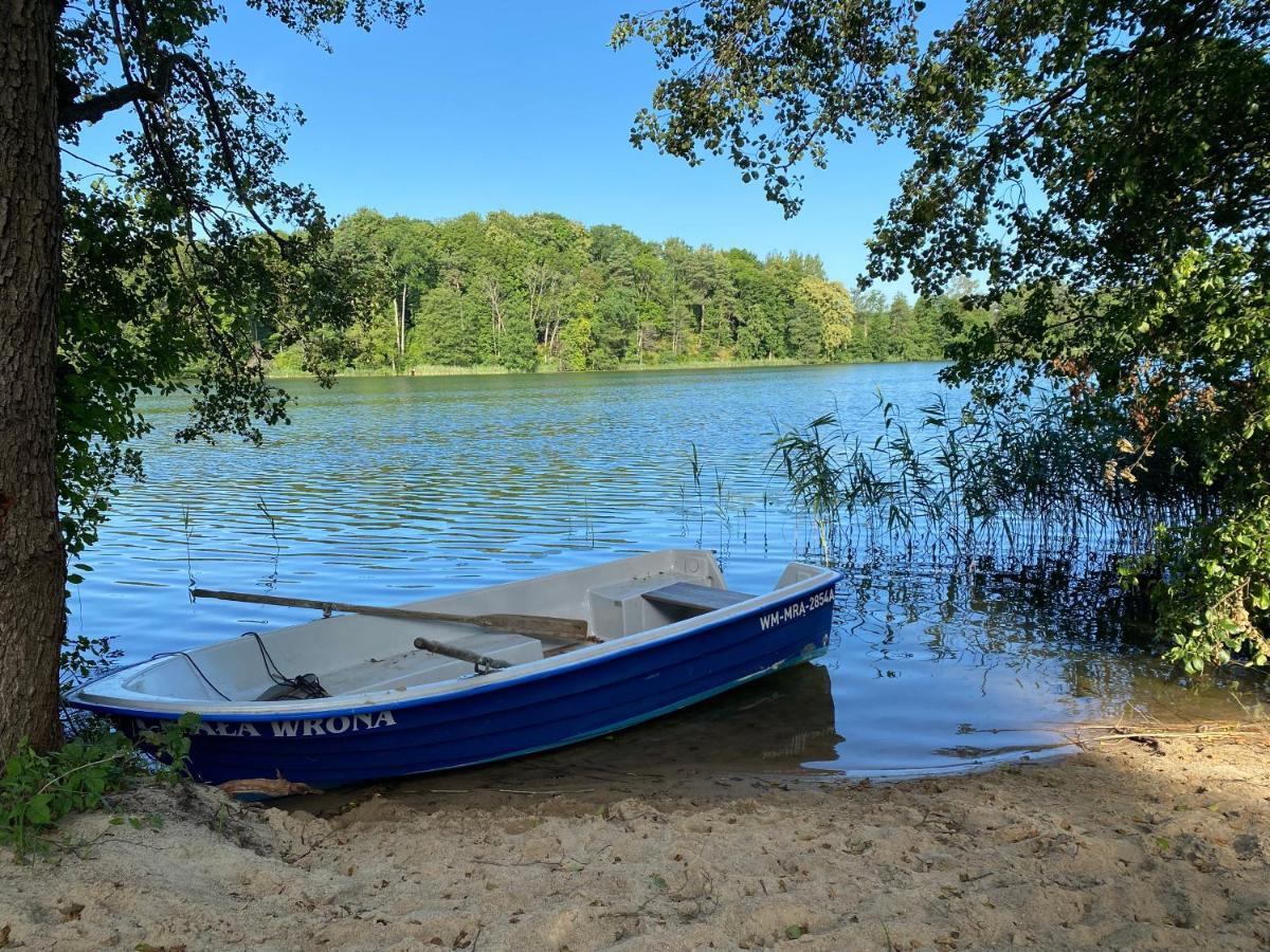 Miedzy Wodami - Domki Na Mazurach Mikołajki Exterior foto