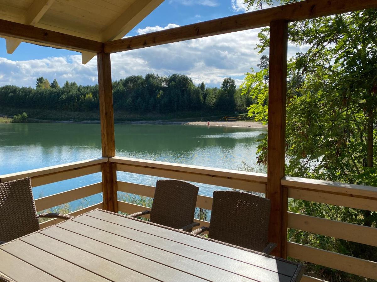 Miedzy Wodami - Domki Na Mazurach Mikołajki Exterior foto