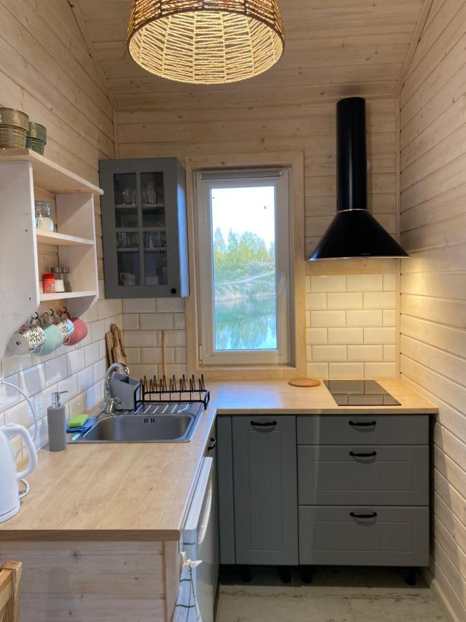 Miedzy Wodami - Domki Na Mazurach Mikołajki Exterior foto